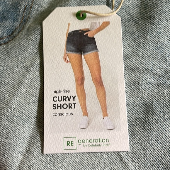 RE generation by Celebrity Pink Jean shorts - Picture 3 of 7